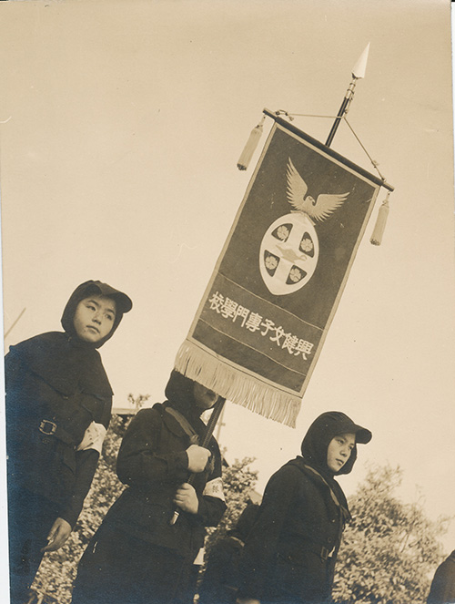戦時中の救護訓練（1943年頃）